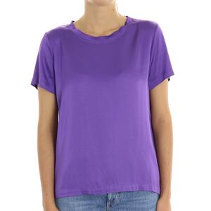 T-SHIRT RASO VIOLA